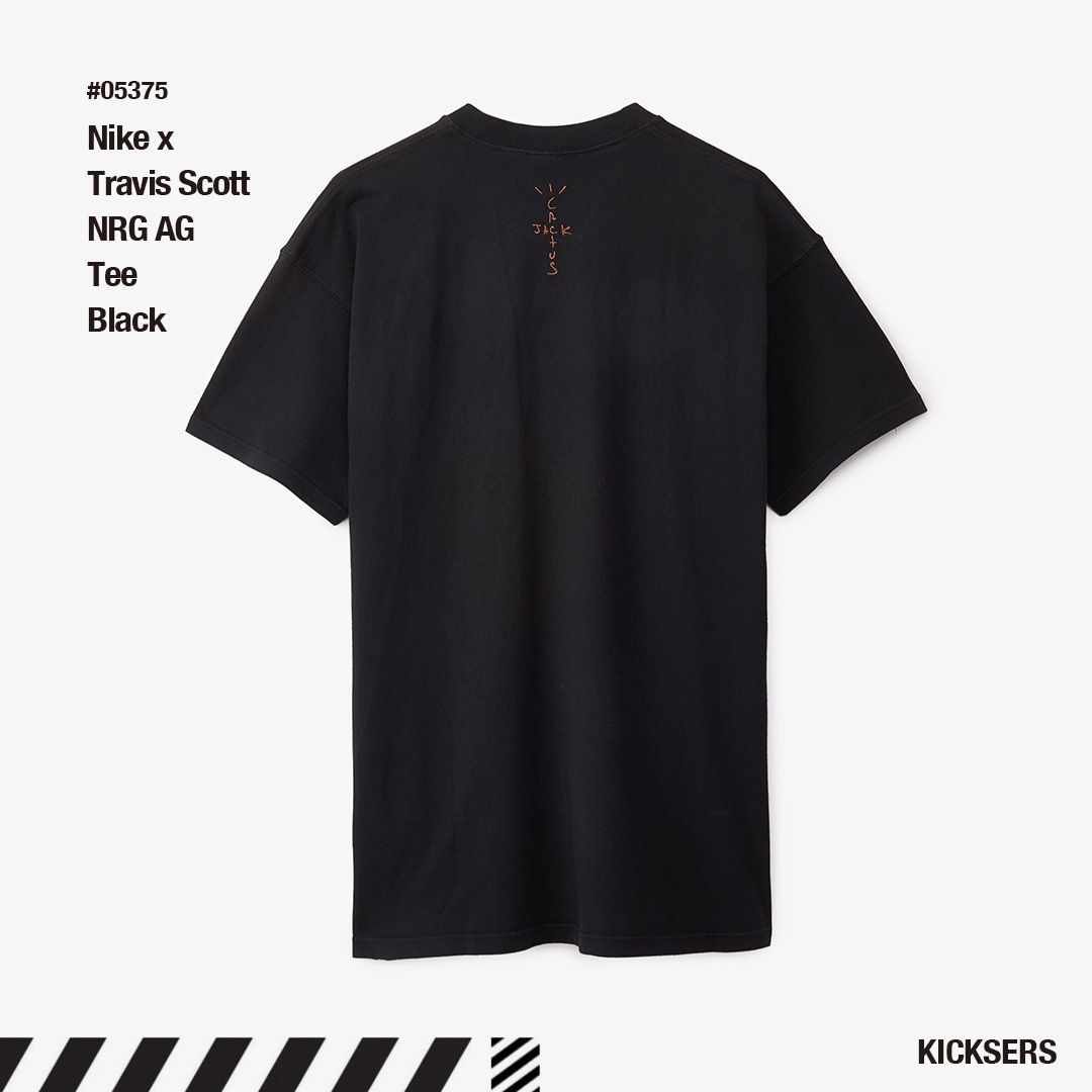 人気話題コラボ！Nike x Travis Scott NRG AG Tee Black (Nike/T