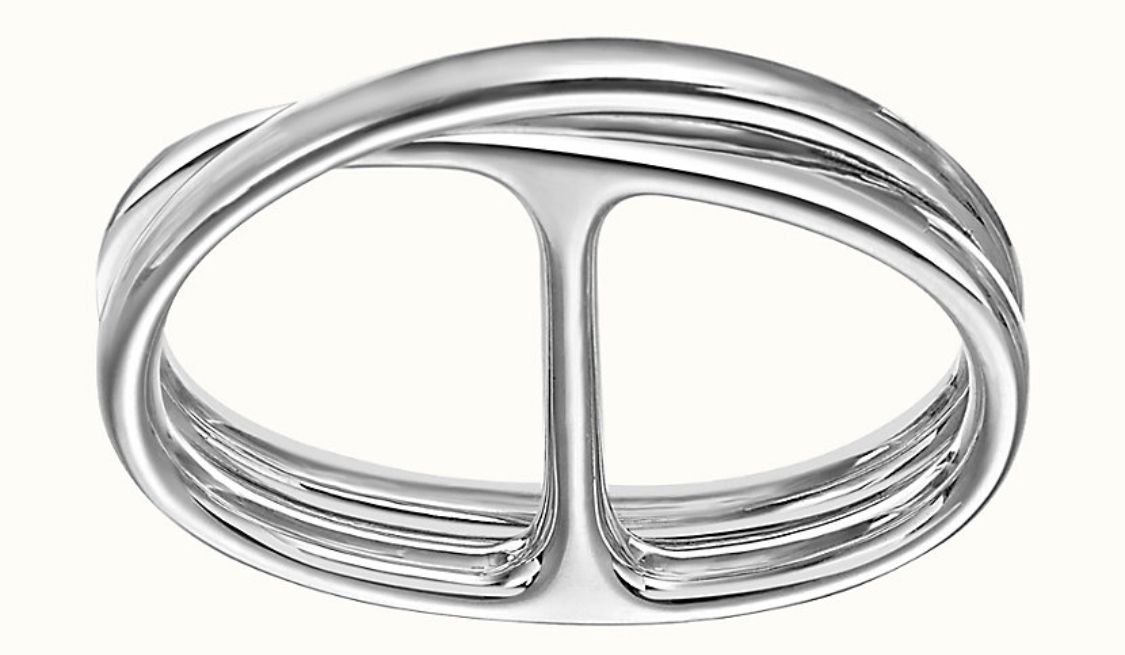 HERMES(エルメス) リング《シェーヌダンクルパンク》Chaine d'An ...