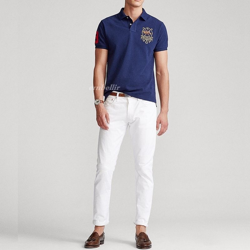 SALE 入手困難 国内発送 Ralph Lauren トリプルポニーポロシャツ