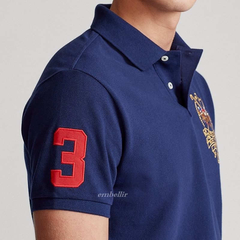 SALE 入手困難 国内発送 Ralph Lauren トリプルポニーポロシャツ