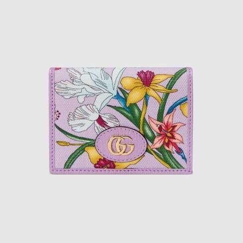 希少!日本限定【GUCCI】 フローラプリント カードケース 国内発 希少!日本限定【GUCCI】 フローラプリント カードケース 国内発