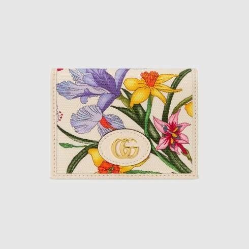 希少!日本限定【GUCCI】 フローラプリント カードケース 国内発 希少!日本限定【GUCCI】 フローラプリント カードケース 国内発