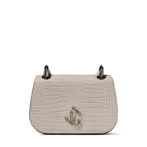JimmyChoo VARENNE/S クロコ柄 JCロゴ付き クロスボディバッグ JimmyChoo VARENNE/S クロコ柄 JCロゴ付き クロスボディバッグ