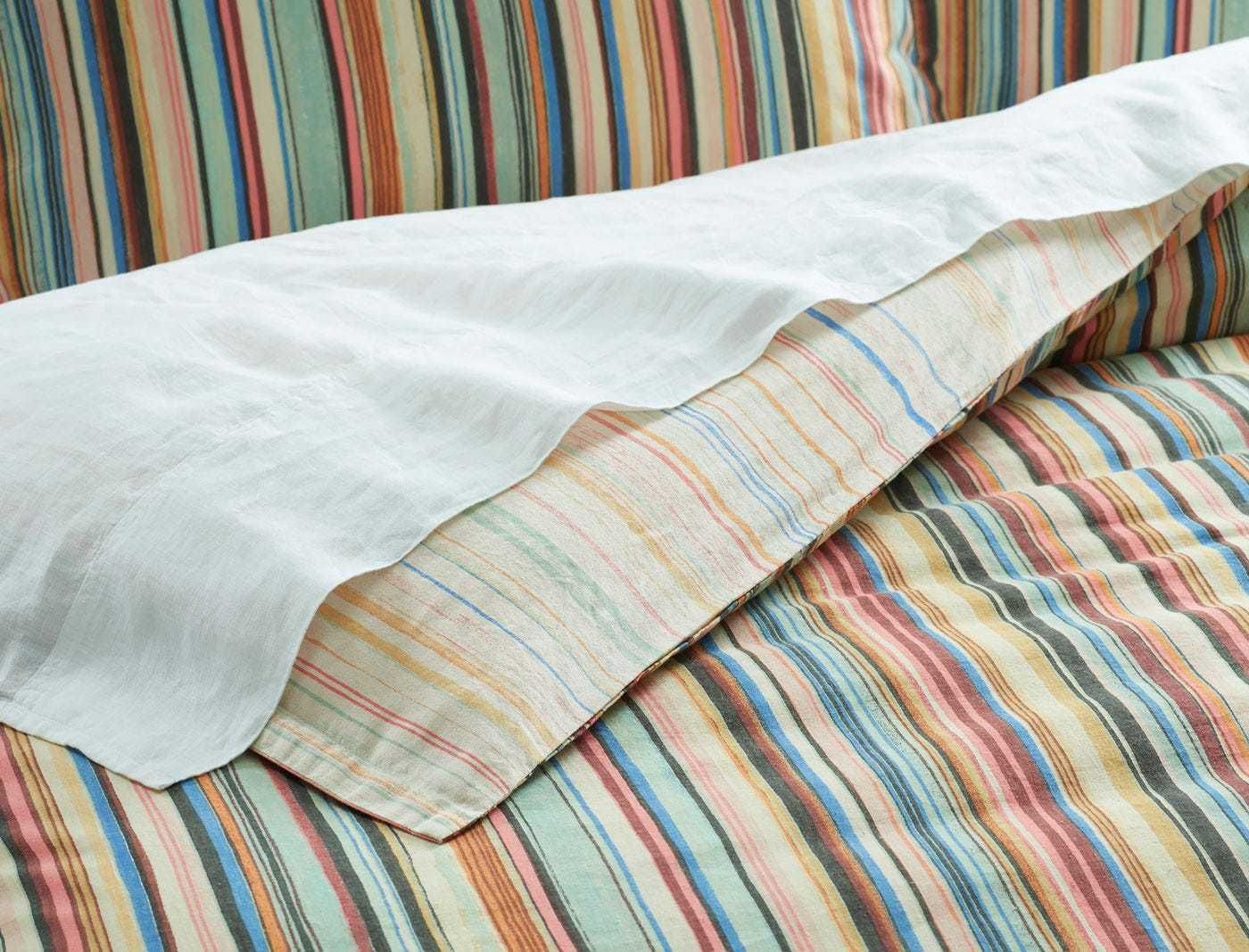 Bed Bath N' Table□マルチストライプ布団&枕カバーセット (BED BATH ...