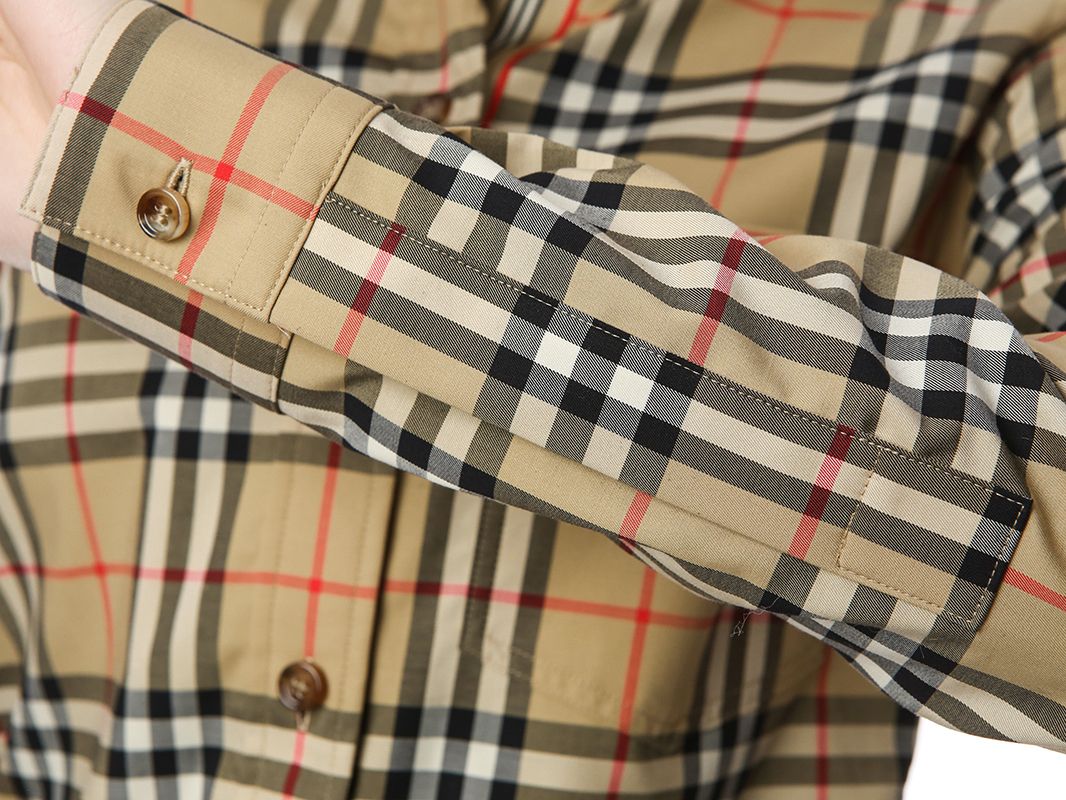 D873 Burberry's バーバリー シャツ ブラウス 7号 ヴィンテージ