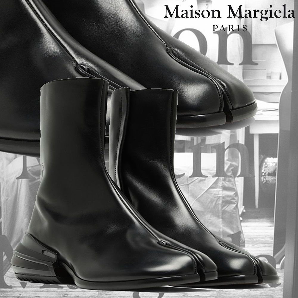 新作直営店◇MAISON MARGIELA◇Tabi Airbagヒールアンクルブーツ