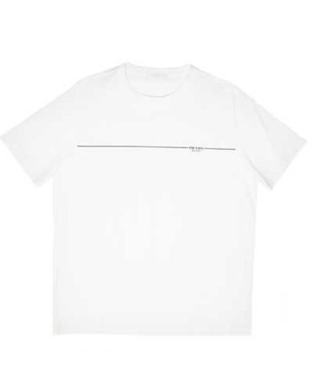 PRADA】クルーネック クラシックロゴTシャツ 各色 UJN656 (PRADA/T PRADA】クルーネック クラシックロゴTシャツ 各色 UJN656 (PRADA/T