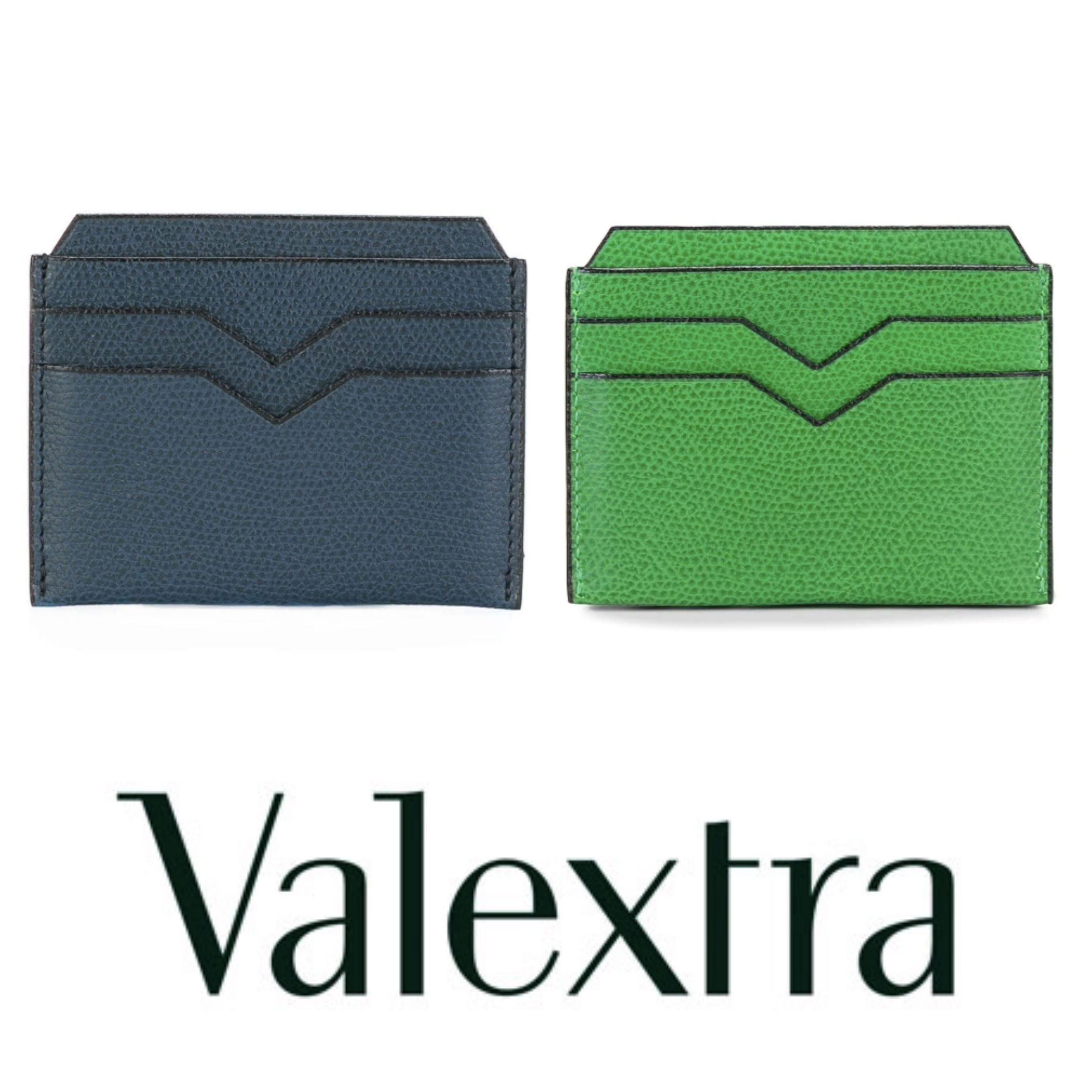 Valextra クレジットカードホルダー 全17色 イタリア現地価格