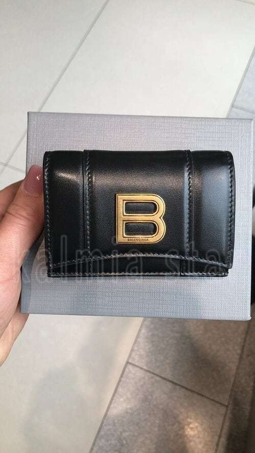 ○送料込○BALENCIAGA○アワーグラス ミニ ウォレット