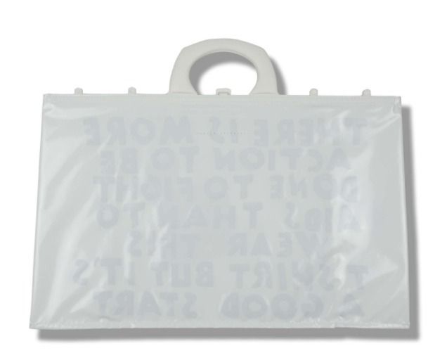 MM6 Maison Margiela マルジェラ トートバッグ PVC 鞄 AIDS (MM6