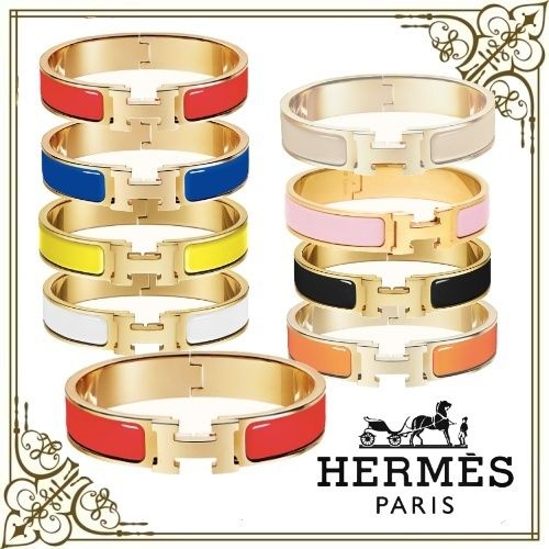 HERMES☆エナメル ブレスレット クリックH ギフトに HERMES☆エナメル ブレスレット クリックH ギフトに
