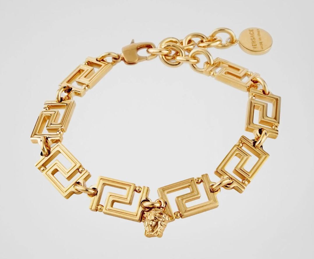 Versace☆グレカマニア ブレスレット☆ゴールド&シルバー (VERSACE Versace☆グレカマニア ブレスレット☆ゴールド&シルバー (VERSACE