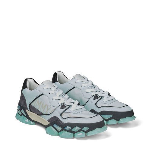 JimmyChoo DIAMOND X TRAINER/M ロゴ入り ロートップ スニーカー JimmyChoo DIAMOND X TRAINER/M ロゴ入り ロートップ スニーカー