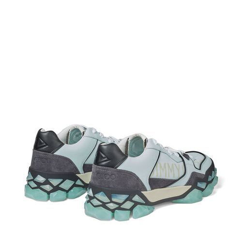 JimmyChoo DIAMOND X TRAINER/M ロゴ入り ロートップ スニーカー JimmyChoo DIAMOND X TRAINER/M ロゴ入り ロートップ スニーカー