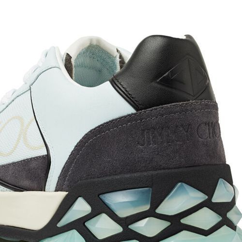 JimmyChoo DIAMOND X TRAINER/M ロゴ入り ロートップ スニーカー JimmyChoo DIAMOND X TRAINER/M ロゴ入り ロートップ スニーカー