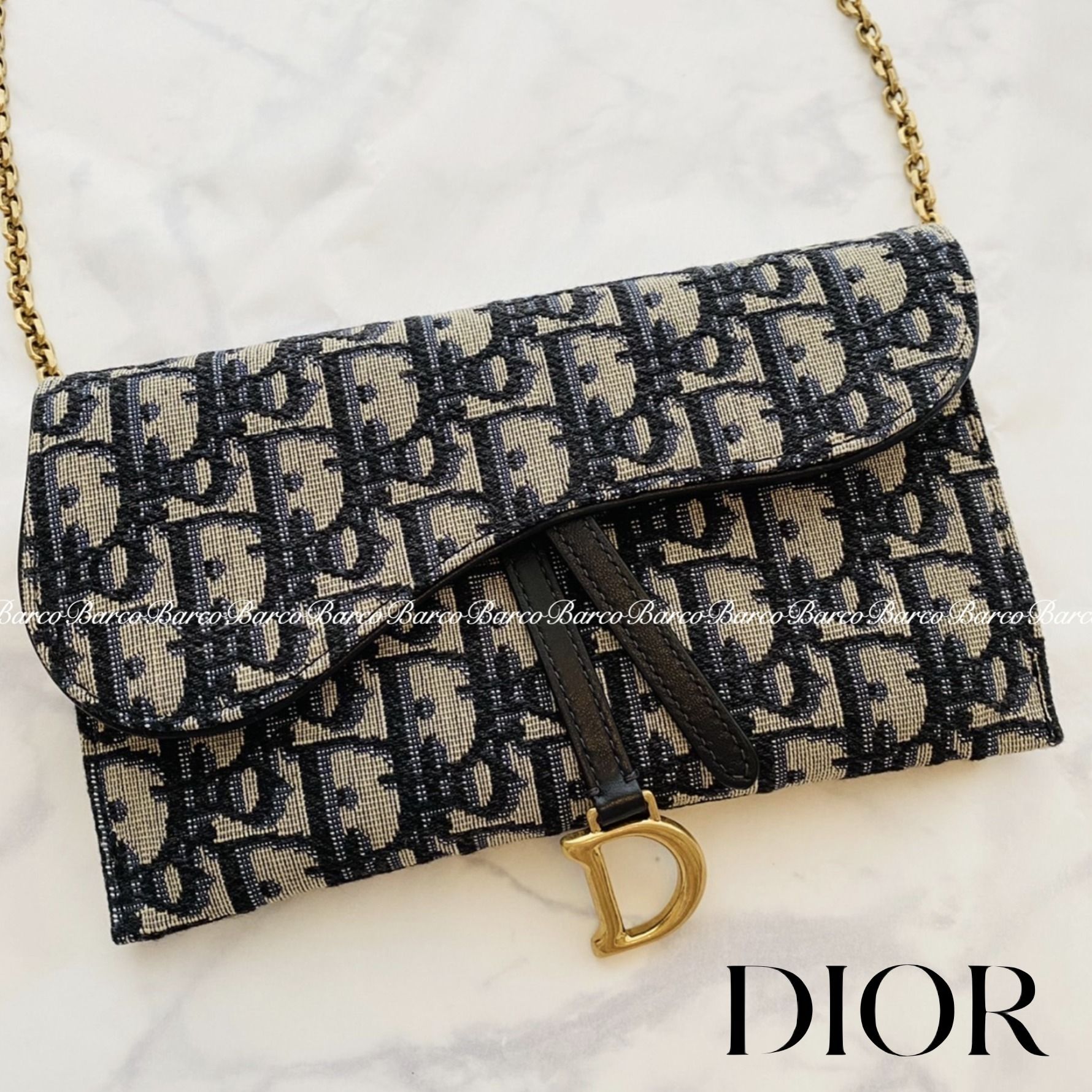 Christian Dior クリスチャンディオール LONG ZIPPED WALLET