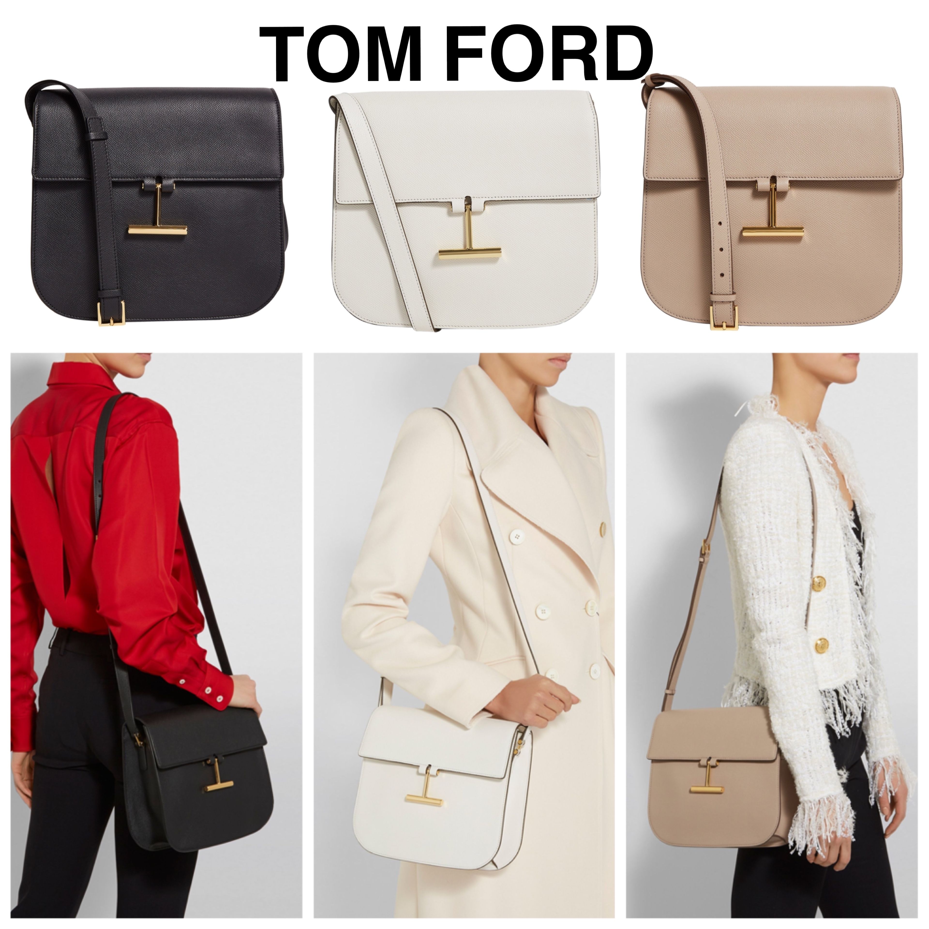TOM FORD】TプレートTaraショルダーバッグ☆3色 (TOM FORD/ショルダー TOM FORD】TプレートTaraショルダーバッグ☆3色 (TOM FORD/ショルダー