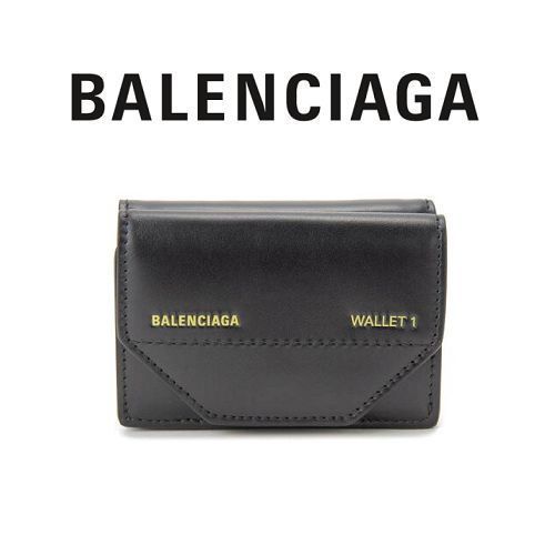 早い者勝ち ☆Balenciaga☆ ETUI 3つ折り財布 BLACK♪ 早い者勝ち ☆Balenciaga☆ ETUI 3つ折り財布 BLACK♪