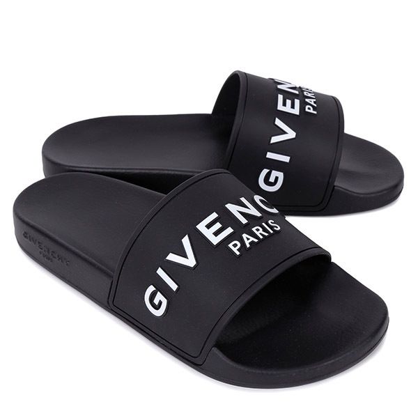 関税負担なし☆GIVENCHY GIVENCHY PARISラバー フラットサンダル 関税負担なし☆GIVENCHY GIVENCHY PARISラバー フラットサンダル