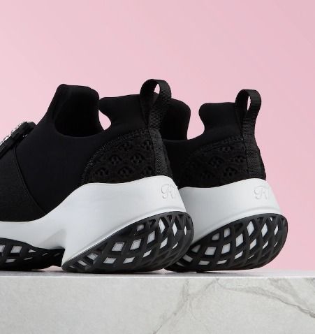 Roger Vivier ヴィヴ ラン ストラス バックル スニーカー (Roger Roger Vivier ヴィヴ ラン ストラス バックル スニーカー (Roger