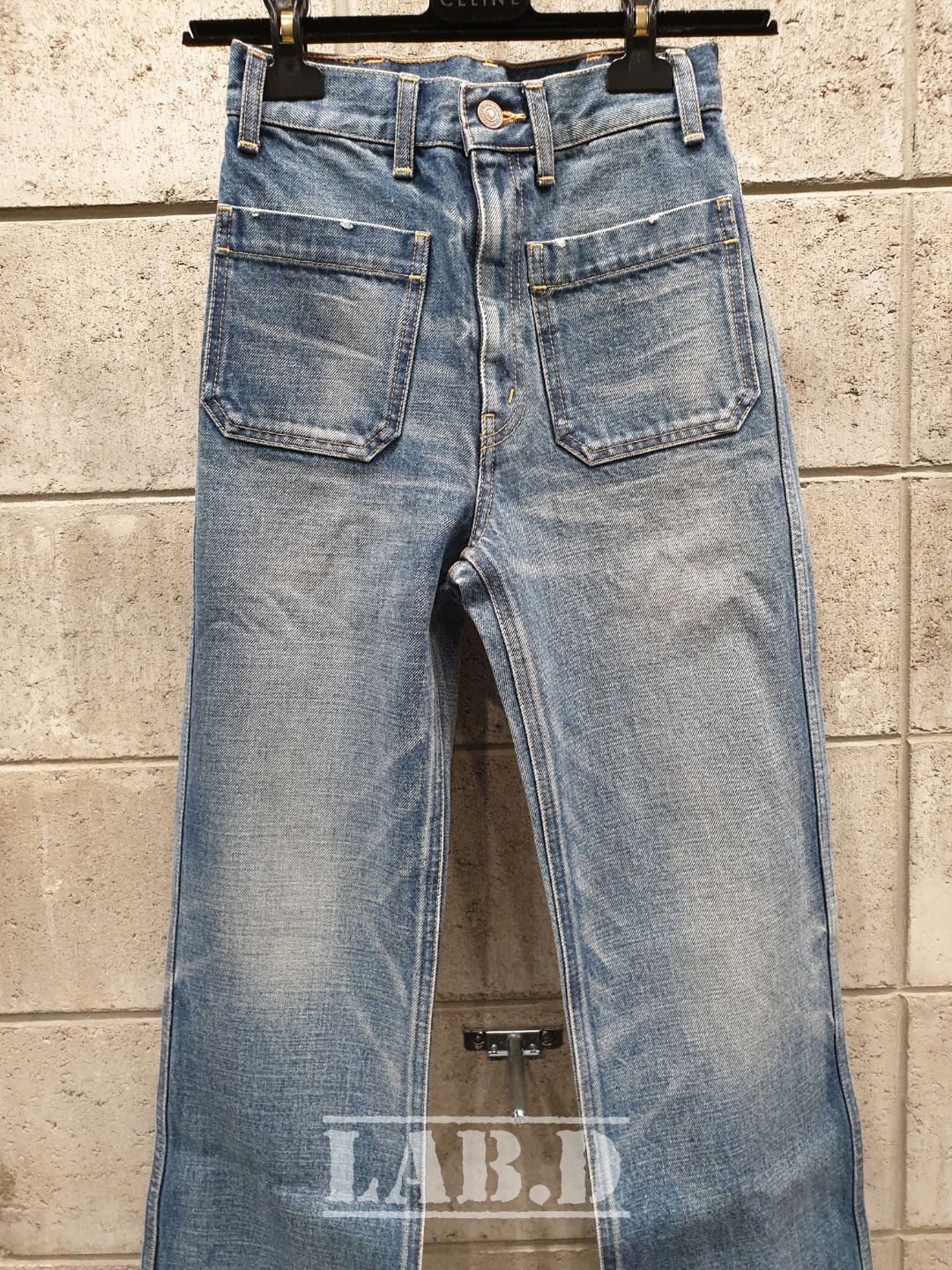 CELINE ◎ JANE FLARED JEANS ユニオンウォッシュデニム (CELINE CELINE ◎ JANE FLARED JEANS ユニオンウォッシュデニム (CELINE