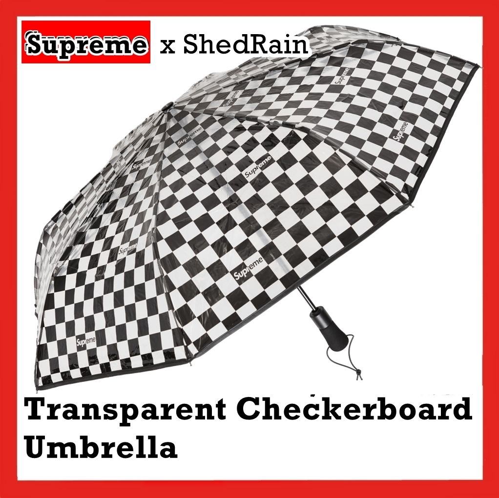 Supreme ShedRain Transparent Umbrella 傘