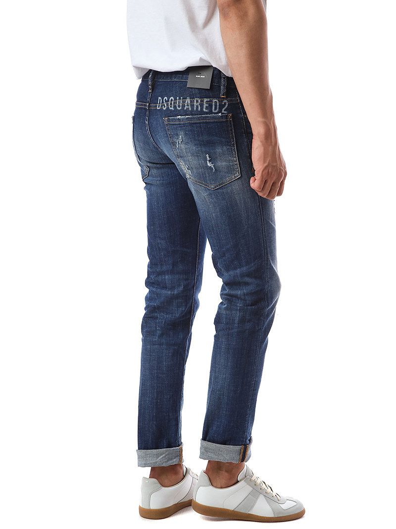 (ディースクエアード) DSQUARED2 SLIM JEAN 74LB0758 (ディースクエアード) DSQUARED2 SLIM JEAN 74LB0758