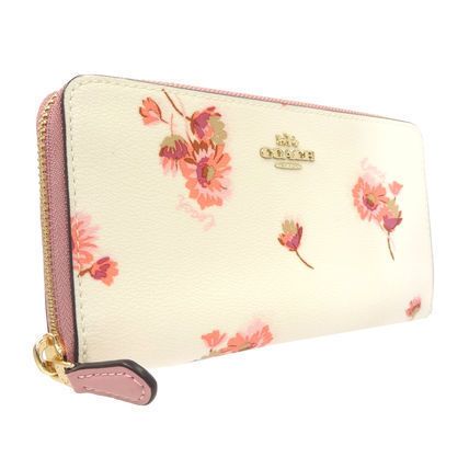 COACH】すぐ届く♪花柄 アコーディオンフローラルプリント (Coach/長