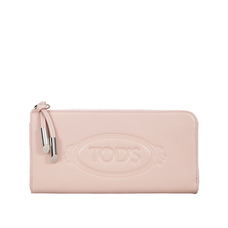 20SS NEW】TOD'S_women / ロゴ付ラウンドジップウォレット/3色 (TOD'S 20SS NEW】TOD'S_women / ロゴ付ラウンドジップウォレット/3色 (TOD'S
