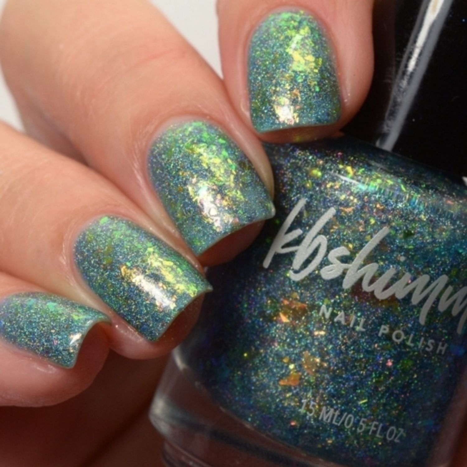Kbshimmer 可愛いネイル Pretty Shore Flakie Nail Polish Kbshimmer マニキュア Buyma