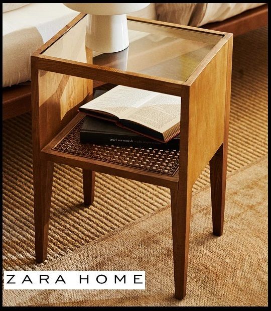 新作◇最短3日でお届け◇ZARA HOME◇木製ベッドサイド テーブル (ZARA 新作◇最短3日でお届け◇ZARA HOME◇木製ベッドサイド テーブル (ZARA