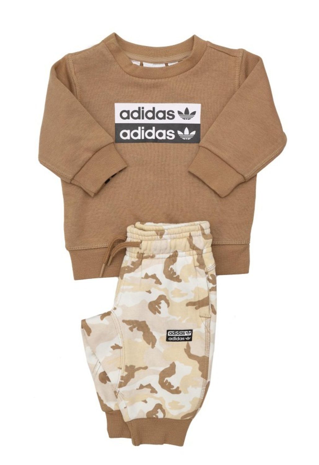 韓国の人気 Adidas Kids Set 起毛 セットアップセット Adidas キッズ用トップス Buyma