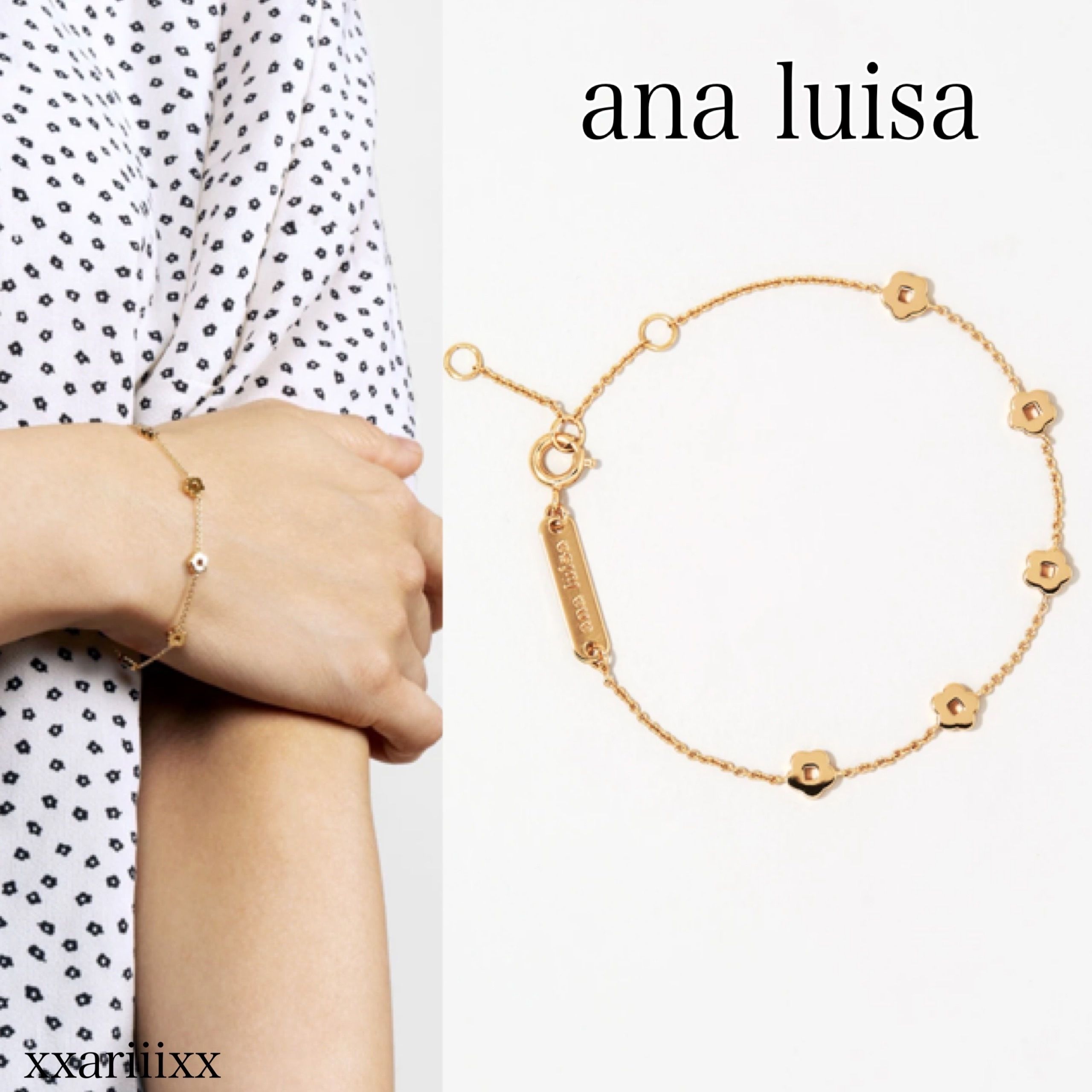 ◇NEW◇ana luisa◇ ROMA ゴールド ビーズ ブレスレット (ana luisa ◇NEW◇ana luisa◇ ROMA ゴールド ビーズ ブレスレット (ana luisa