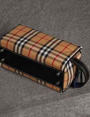 BURBERRY ウォッシュバッグ ヴィンテージチェック #40747251