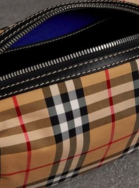 BURBERRY ウォッシュバッグ ヴィンテージチェック #40747251