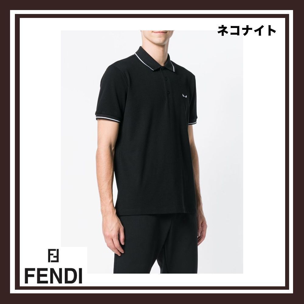 直営店買付】☆FENDI☆short-sleeve polo shirt (FENDI