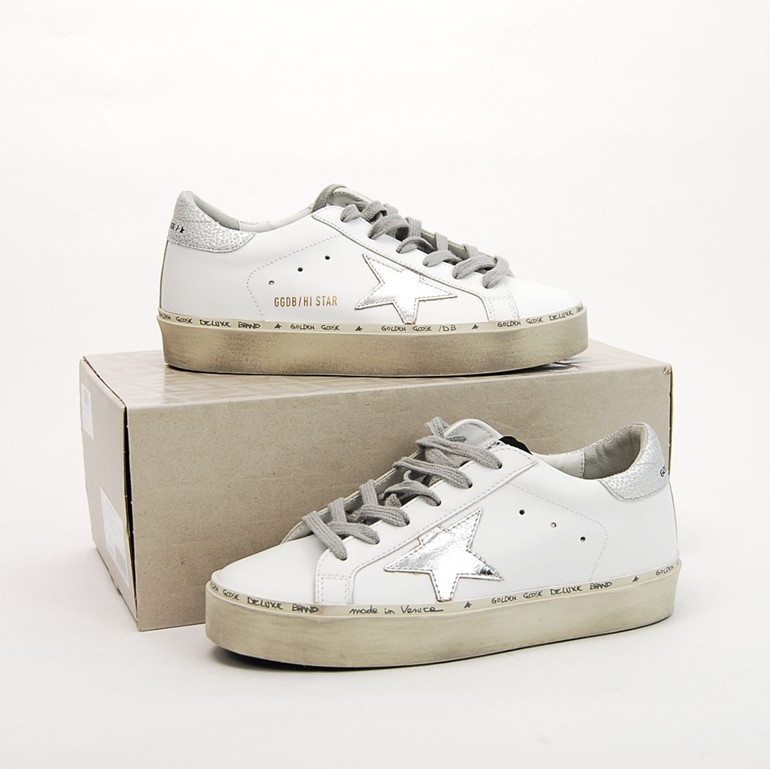 関税負担なし☆Golden Goose HI STAR Sneakers スニーカー