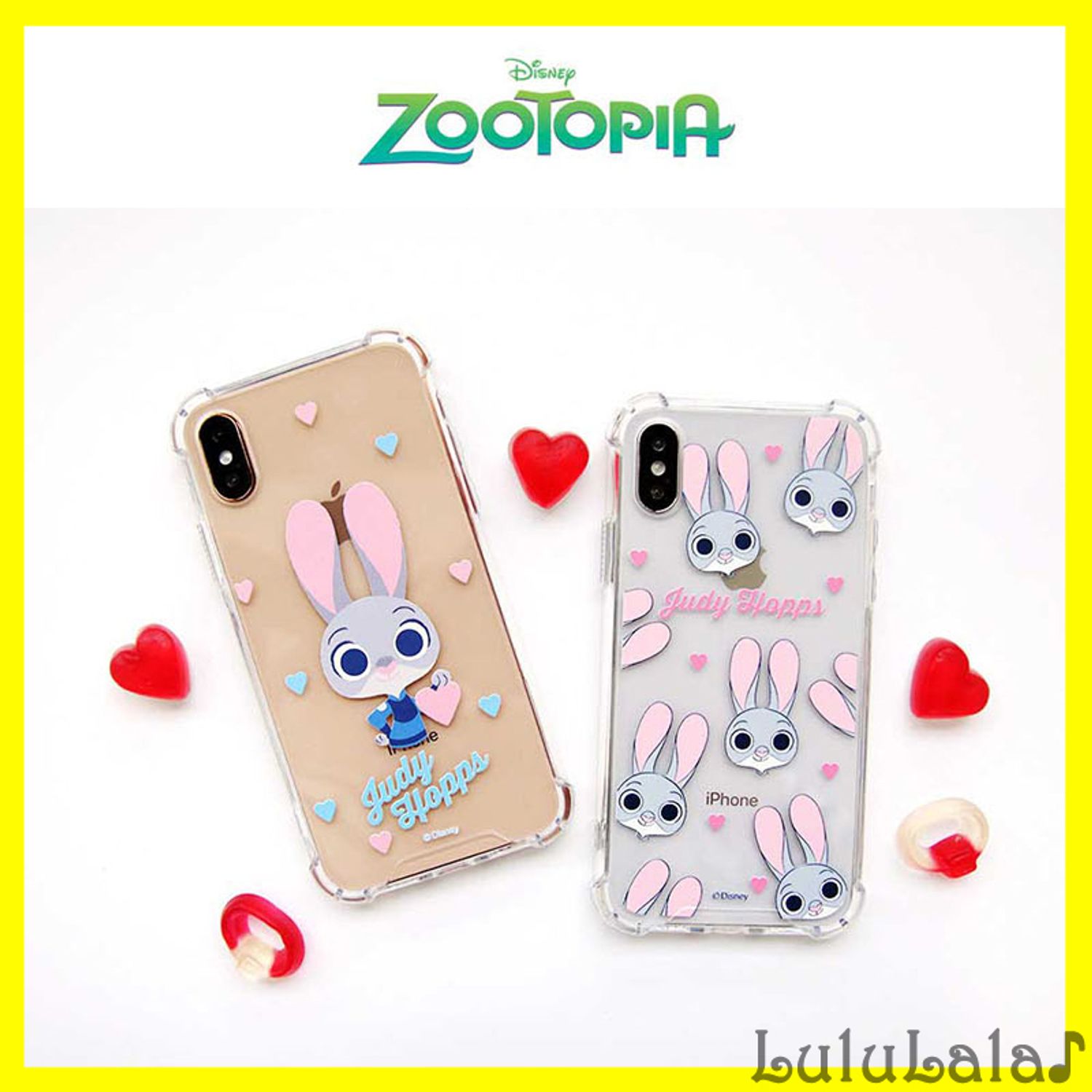 ズートピア ジュディ クリア透明ケース Iphone 韓国 0077 Disney Iphone スマホケース Buyma