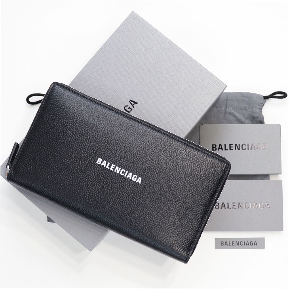 未使用 【BALENCIAGA】 キャッシュコンチネンタルウォレット 純正大