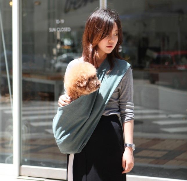 韓国の人気☆ COMOFRANCHE ☆daily sling ペット スリングバック COMOFRANCHE ☆daily sling ペット用品 韓国 スリングバッグ