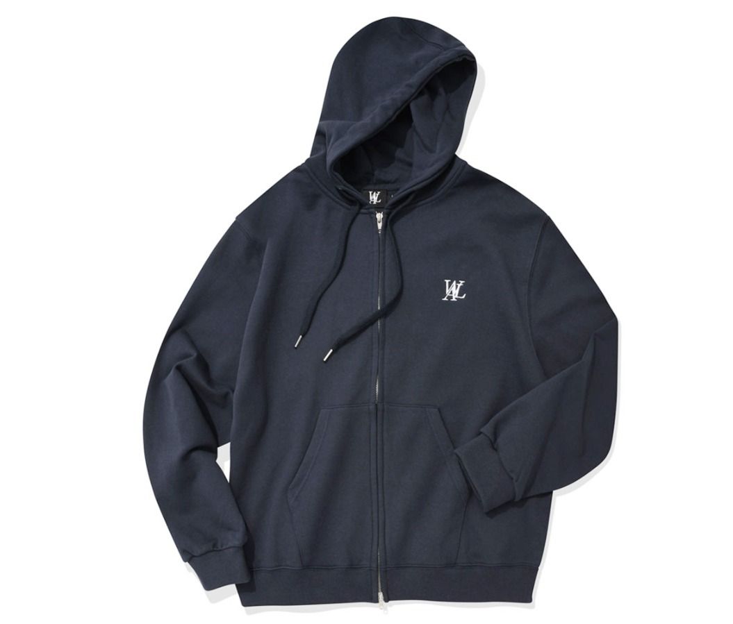 WOOALONG】☆韓国大人気☆Signature hood zip-up (WOOALONG