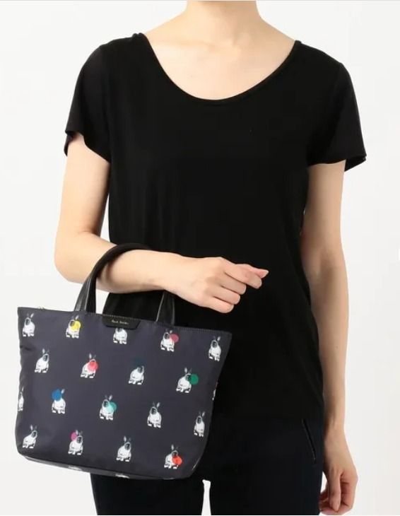 国内即発☆PaulSmith】ラビットポルカドット トートバッグ S (Paul ...