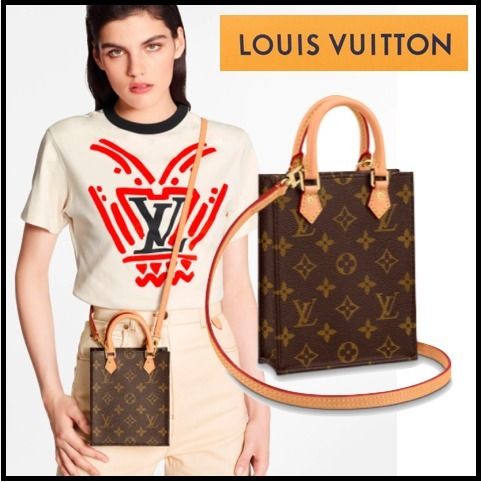 LOUIS VUITTON◇ミニバッグ◇プティット・サックプラ (Louis Vuitton 人気SALE Louis Vuitton プティットサックプラ ミニバッグ ハンドバッグ