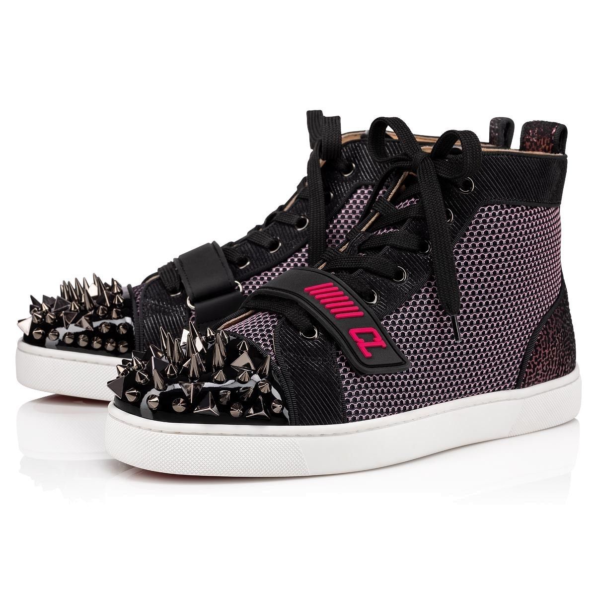 ◇Christian Louboutin 20SS 最新作◇Lou Pik Pikスニーカー◇黒 ◇Christian Louboutin 20SS 最新作◇Lou Pik Pikスニーカー◇黒