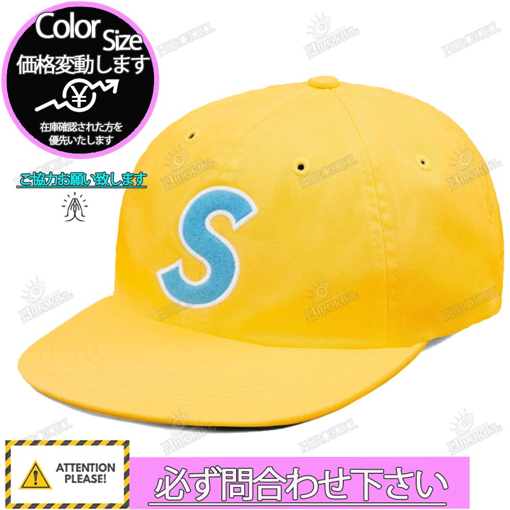 18SS/Supreme Felt S Logo 6-Panel Cap フェルト Sロゴ キャップ ...