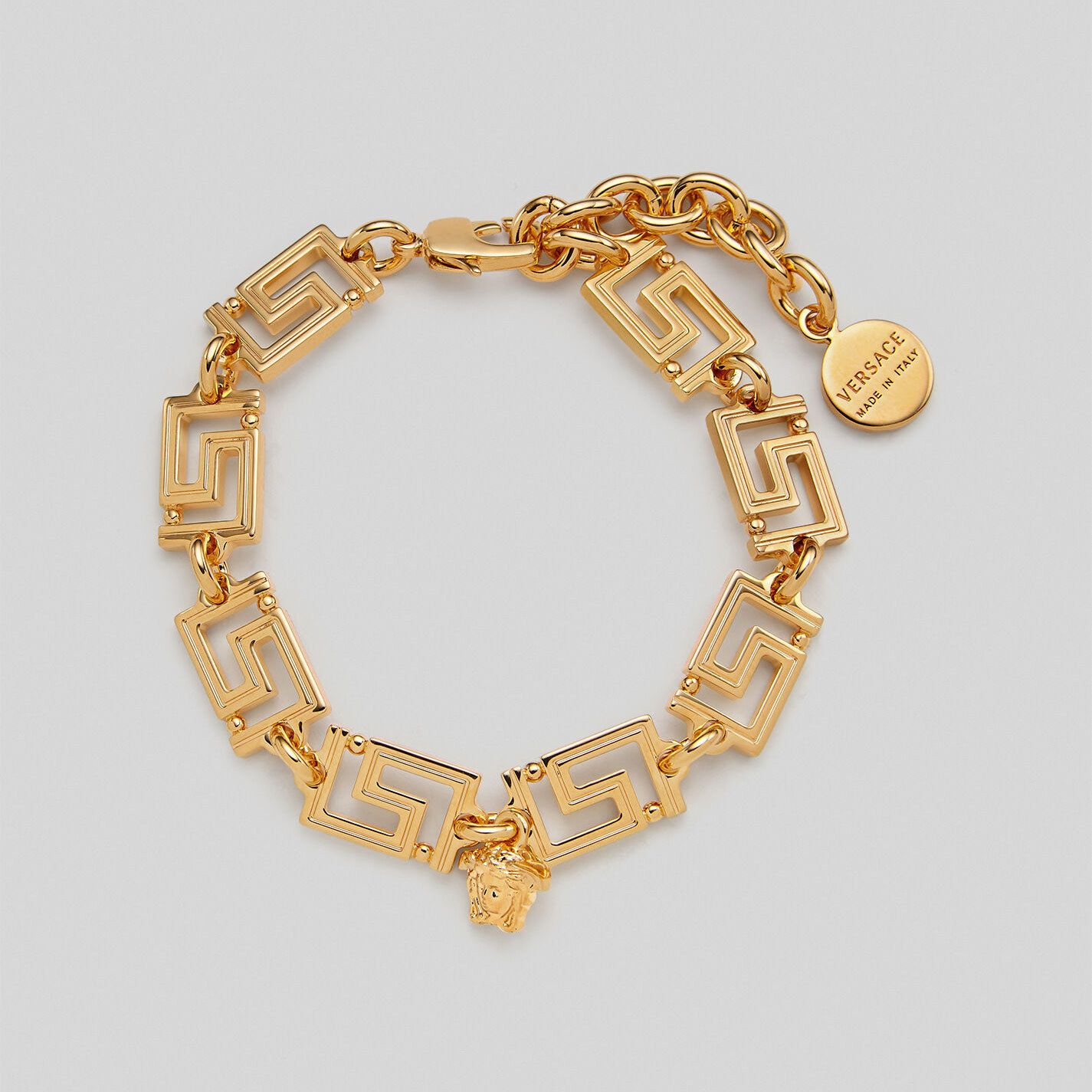 VERSACE】ヴェルサーチェ GRECAMANIA ブレスレット (VERSACE VERSACE】ヴェルサーチェ GRECAMANIA ブレスレット (VERSACE