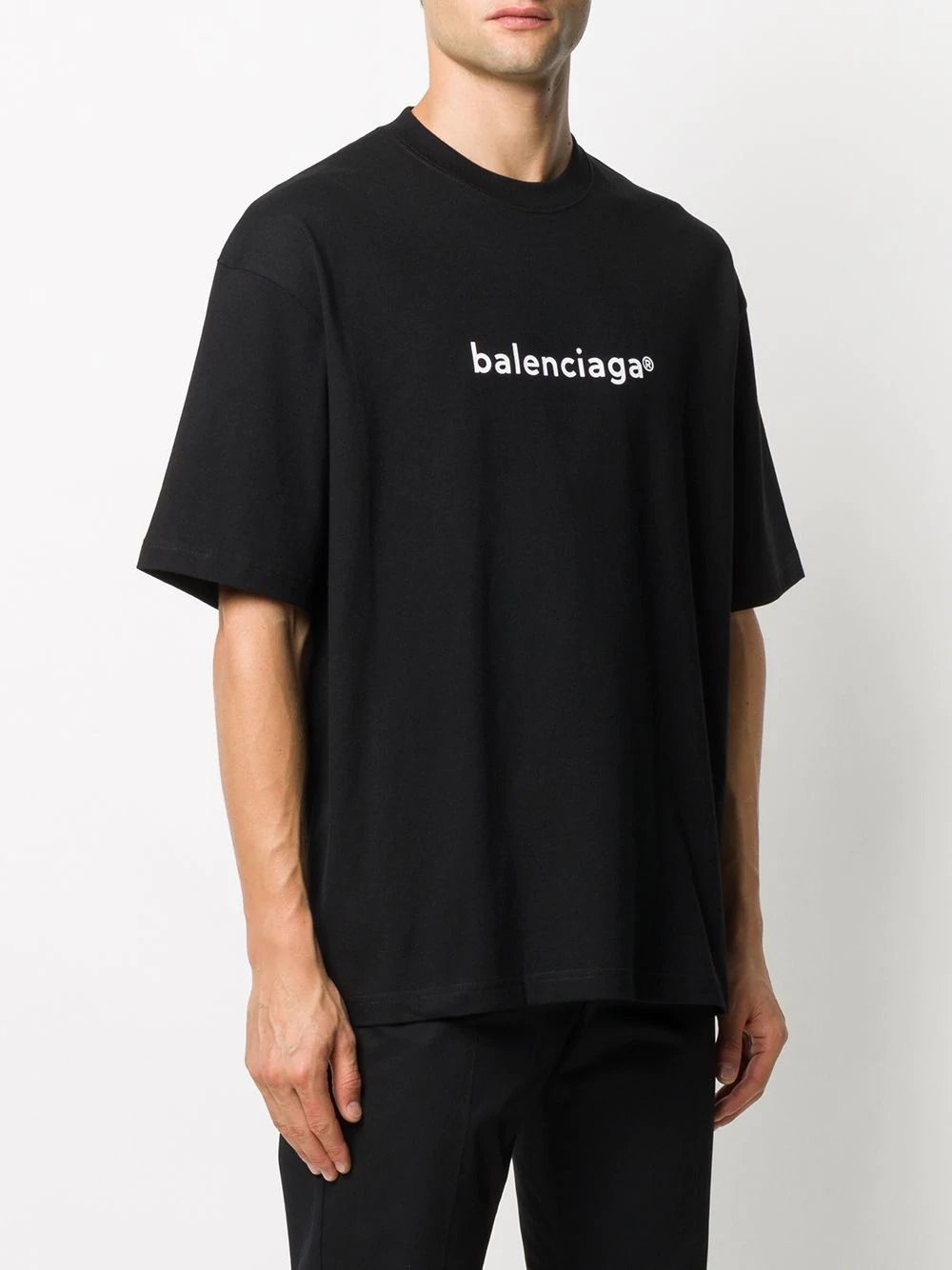 2020AW新作 バレンシアガ ロゴプリントTシャツ (BALENCIAGA/Tシャツ 2020AW新作 バレンシアガ ロゴプリントTシャツ (BALENCIAGA/Tシャツ