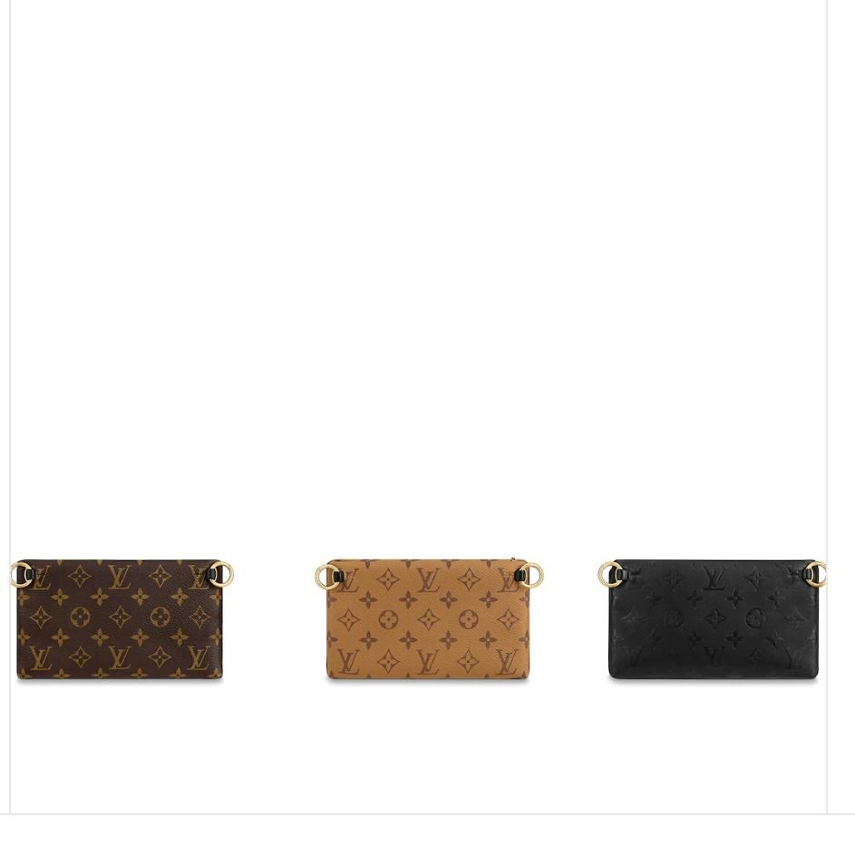 直営店☆ルイヴィトン☆アレンジ自在!3連ポーチ♪ポシェット LV3 ...