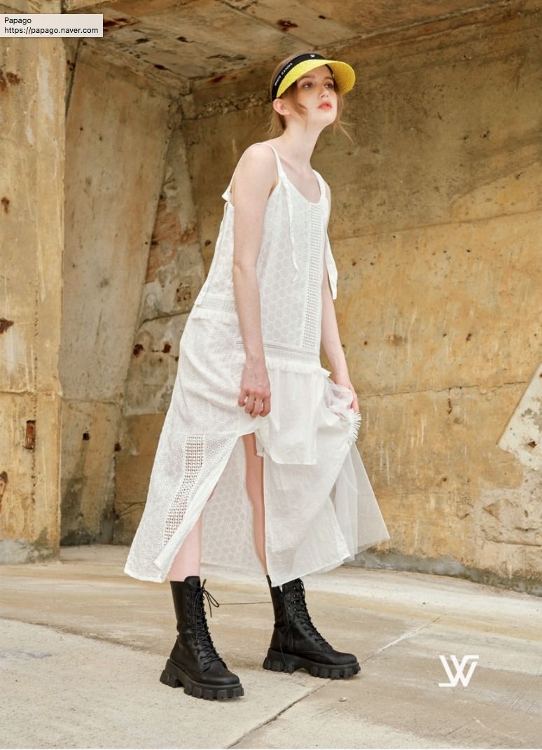 ○ 韓国人気!!! ○ White sands raffia suncap 4カラー (ハット