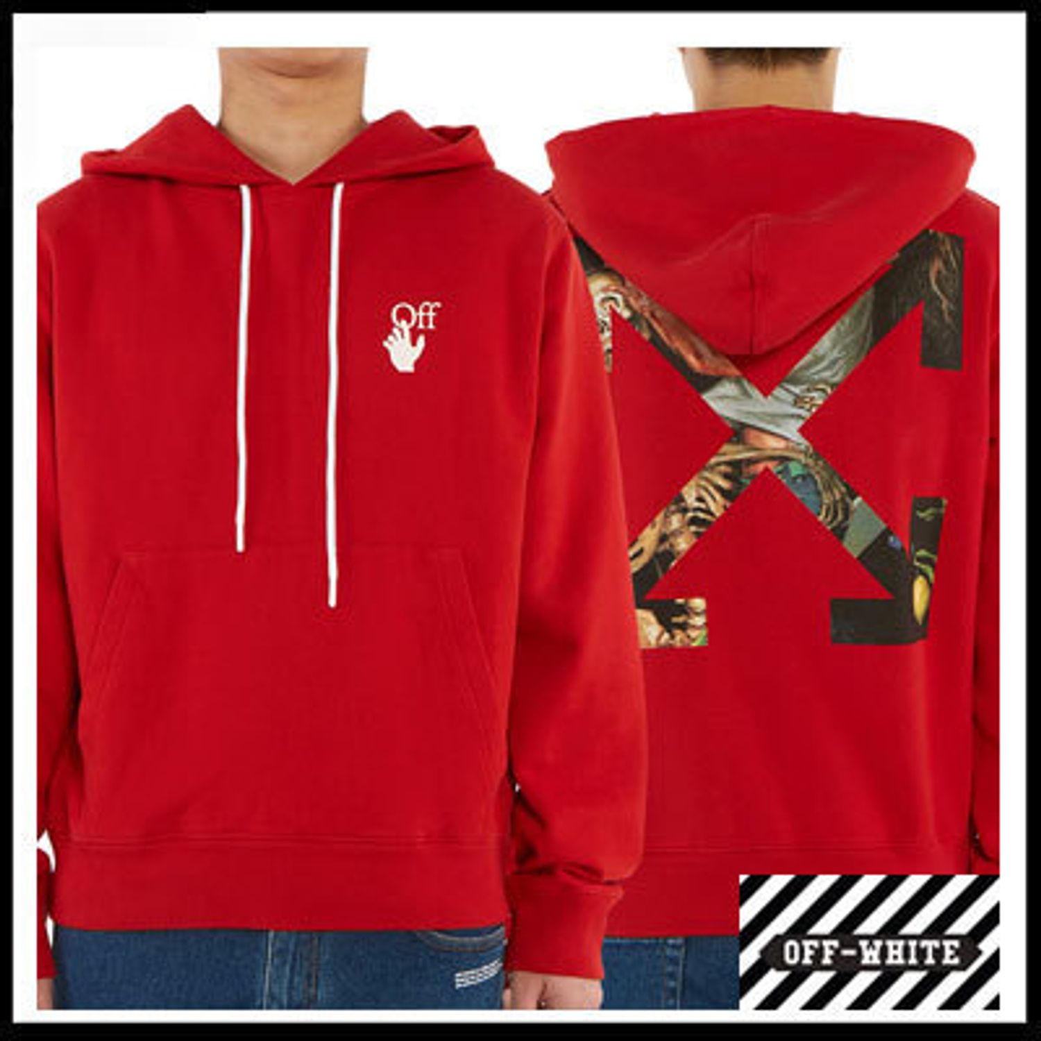 オフホワイト Off White Arrow Hoodie Ombb034ffle004 Off White パーカー フーディ Buyma